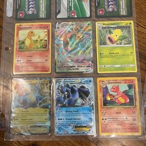 Around 35 rare Pokémon cards